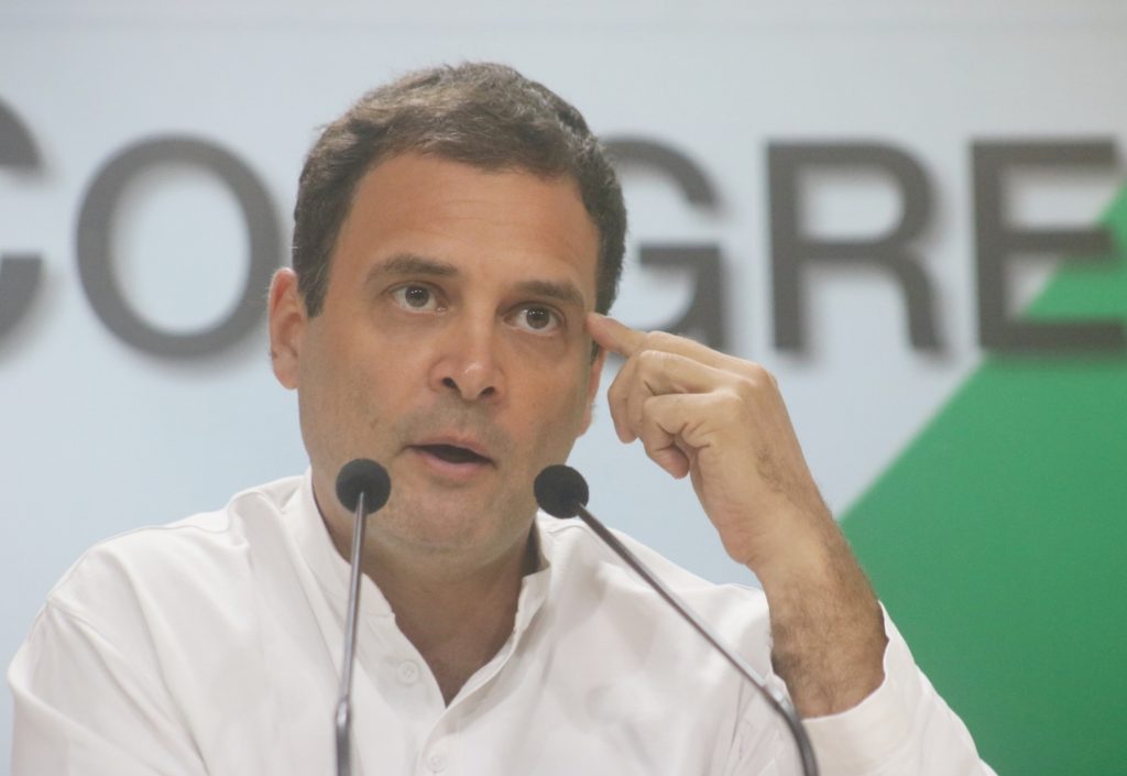 Rahul says Hollande has called Modi a thief, PM should reply