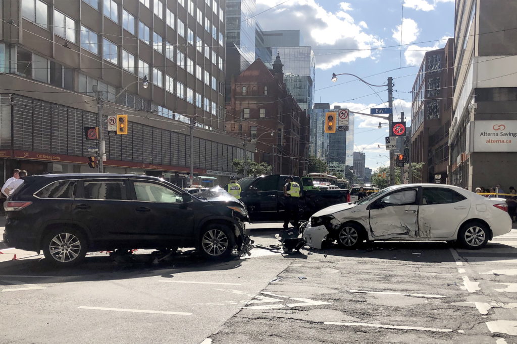 Five people injured in downtown Toronto collision police Weekly Voice