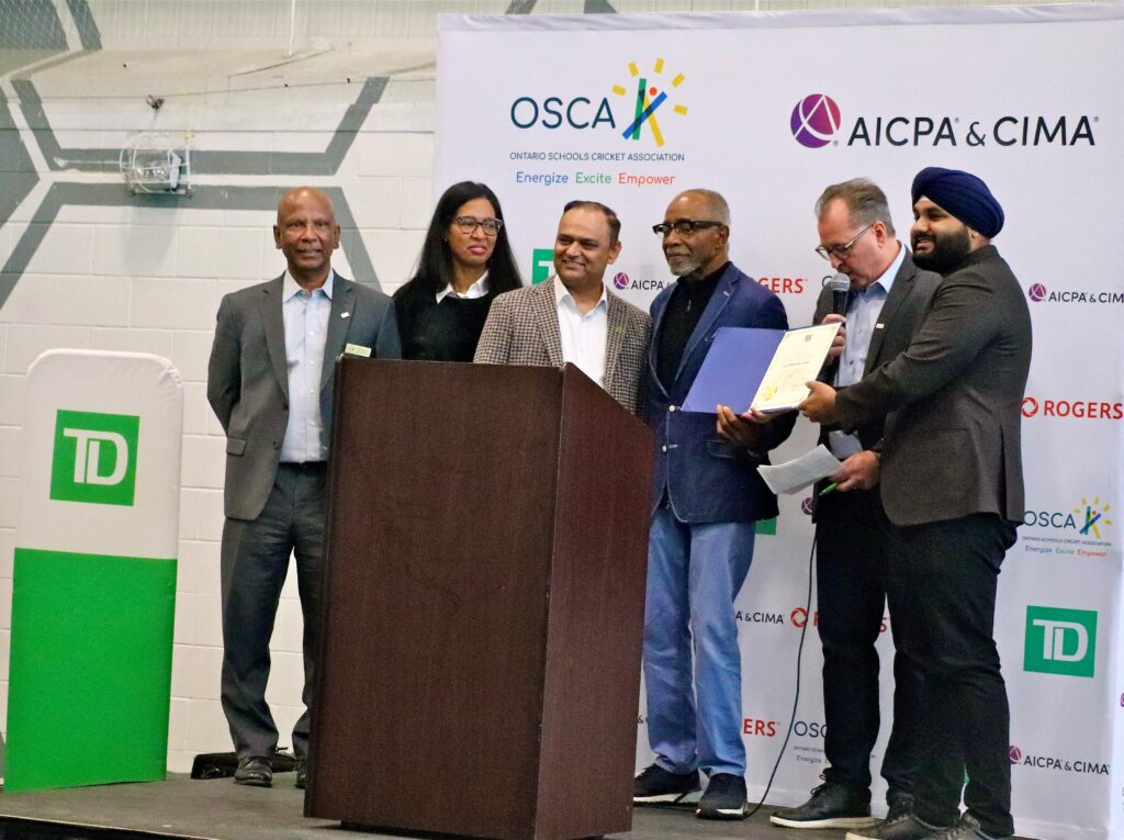 Local and provincial government representatives were in attendance, along with Abhishek Bhadauria, TD Wealth Investment Advisor, who highlighted the demand for recreational programs for school-aged cricketers.